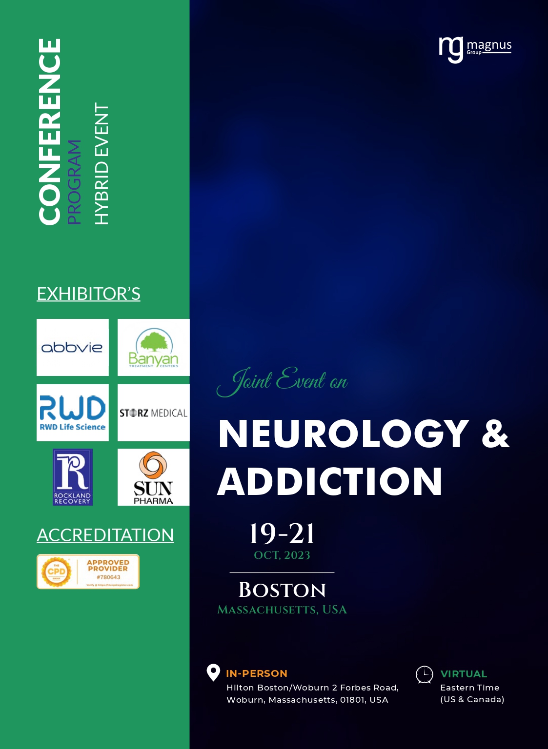 Addiction Medicine, Behavioral Health and Psychiatry | Boston, Massachusetts, USA Program