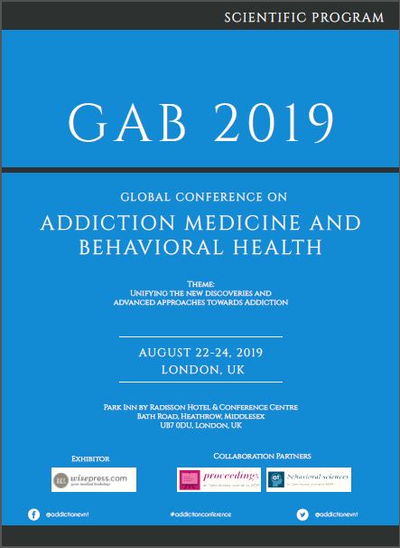 Global Conference on Addiction Medicine and Behavioral Health | London, UK Program